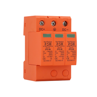 High Quality DC Solar PV SPD DPS 40kA Surge Protection Device For Solar System Use